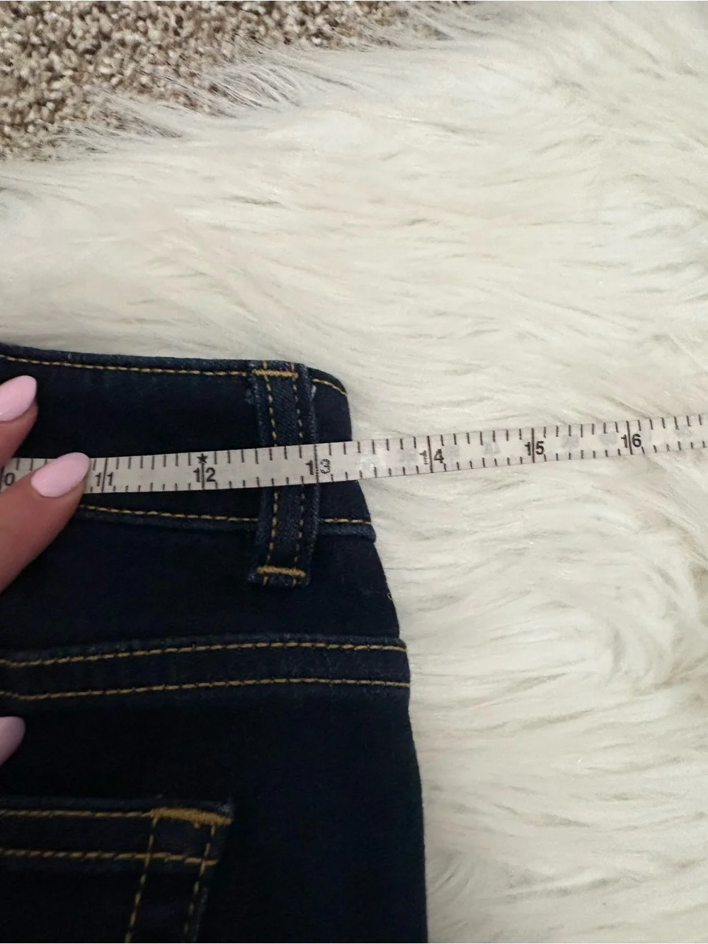 Michael Kors Dark Navy Flare Jeans